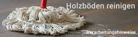 Holzböden reinigen