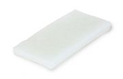 Weißes Super Polierpad groß