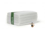 25 große weiße Super Polierpads 